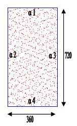 4.1.1.d Menentukan koefisien jepit pelat (α m ) Koefisien jepit pelat, α m merupakan nilai rata-rata α untuk semua balok pada tepi suatu panel. Gambar 4.