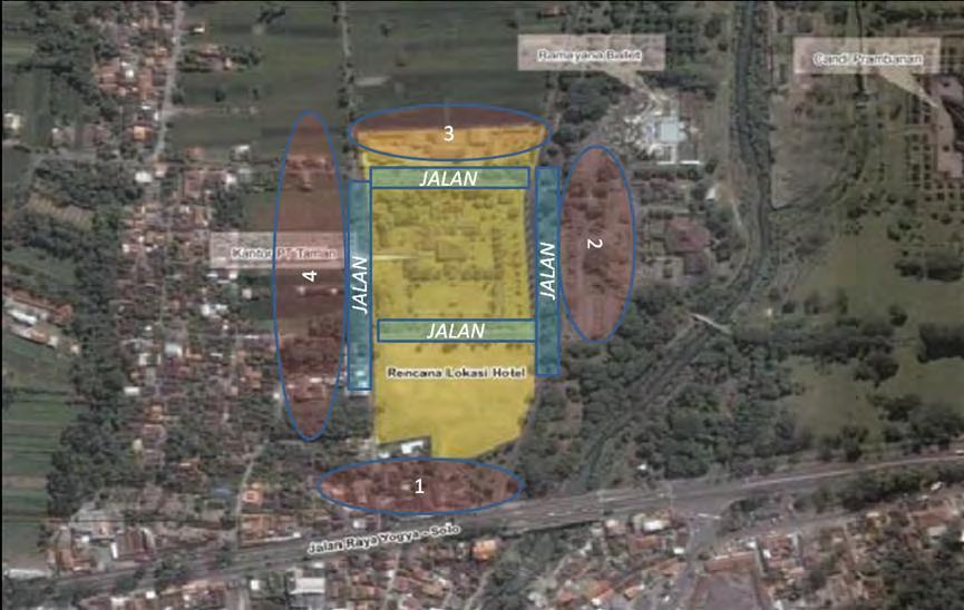 Lokasi site apabila dilihat secara makro berada di wilayah Yogyakarta jawa tengah. 3.1.