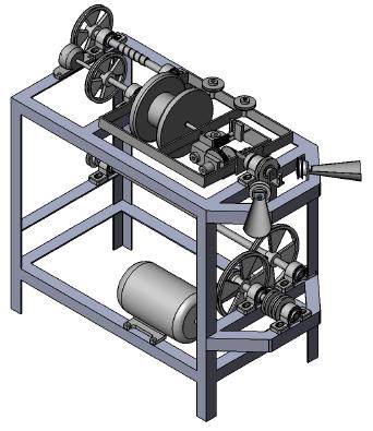 RANCANG BANGUN MESIN PEMINTAL AGEL Design of Agel Spinner Machine - PDF  Download Gratis