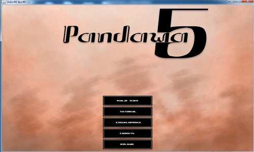140 Gambar 4.1 Gambar tampilan menu utama game Pandawa Lima 2.