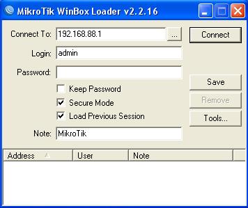 6 Konfigurasi LAN komputer server (untuk mikrotik) 2. Install Winbox terlebih dahulu.
