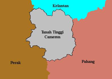 10 Rajah 1.2 Lokasi Kawasan Kajian Kawasan ini dipilih sebagai kawasan kajian kerana lokasinya di sempadan tiga negeri di Malaysia.