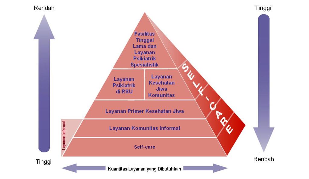 Piramida Organisasi WHO untuk
