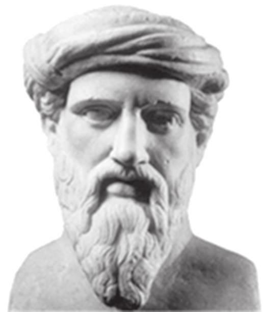 Pythagoras (582 SM 496 SM) Pythagoras (582 SM 496 SM) lahir di pulau Samos, di daerah Ionia, Yunani Selatan.