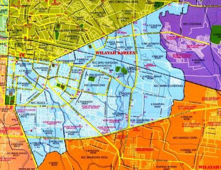 K ecam atan Lengkong dan Wilayah Karees Kota Bandung Luas Kecamatan Lengkong yaitu 574 Kecamatan Lengkong hektar.