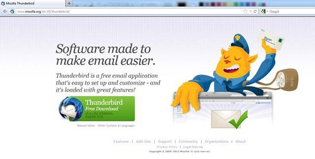 38 Tabel 4.7 Software Mozilla Thunderbird 2.