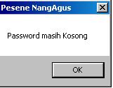 dialog password: Silahkan