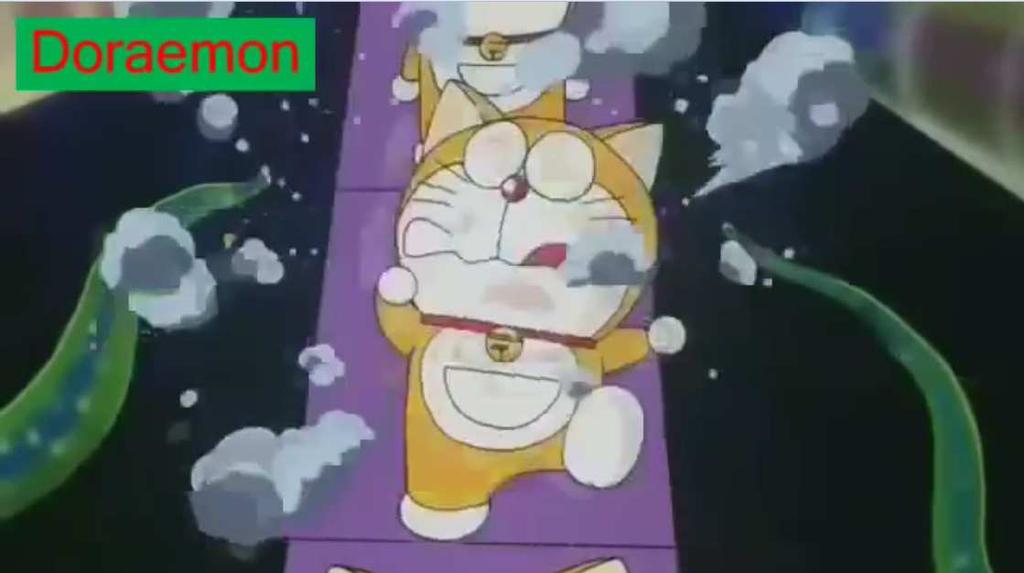 12 Dikisahkan dalam episode Kisah Kelahiran Doraemon menit 04:15-04:23, Doraemon mengalami kecelakaan dalam proses produksi dan kehilangan satu skrup ditubuhnya.