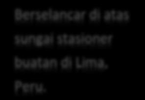 dilakukan di titik P! E. Persamaan Gelombang Stasioner Berselancar di atas sungai stasioner buatan di Lima, Peru. www.