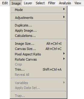 Mengenal Adobe Photoshop CS3 5. Coba lihat perintah Trim di menu Image.