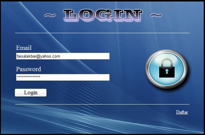 59 Menu login digunakan untuk validasi user dalam penggunaan program.
