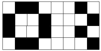 Citra Biner (Monokrom) Citra biner adalah citra yang hanya mempunyai dua nilai derajat keabuan, hitam dan putih. Dibutuhkan 1 bit di memori untuk menyimpan kedua warna.