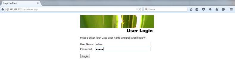 13 10. Masukkan User Name dan Password. Karena masih baru. User Name dan Password adalah admin Gambar 4.8 Masukkan ID dan Passowrd Gambar 4.