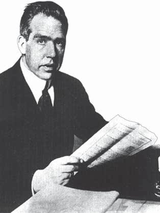 Fiesta Fisikawan Kita Niels Bohr (1885-196) Ahli fisika berkebangsaan Denmark. Ia lahir pada tanggal 7 Oktober 1885 dan meninggal pada tanggal 18 November 196.