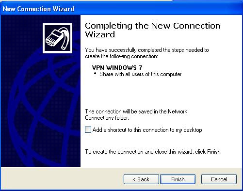 7. Konfigurasi VPN di Windows