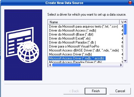 tools > double kilk Data Sources (ODBC) 2. Klik Add 3.