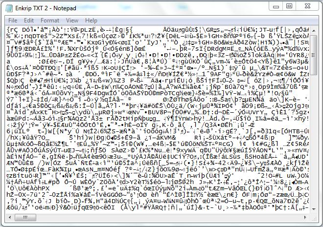 56 Gambar 4.17 Hasil Enkripsi File TXT 2 b) Proses Kompresi dan Enkripsi File dengan Format DOC (.