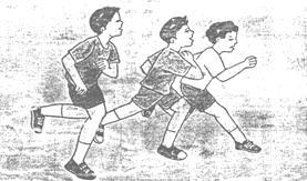 9 5. Lari jarak sedang untuk putra 1000 meter dan putri 800 meter. a. Tujuan : untuk mengukur daya tahan kardiorespiratori b.
