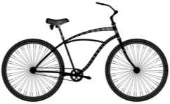 1. Rancangan Tampilan Sepeda Fixy Dalam tampilan sepeda jenis fixy atau fixed gear disini penulis membuat