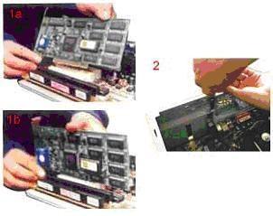Memasang Card Adapter Card adapter yang umum dipasang adalah video card, sound, network, modem dan SCSI adapter. Video card umumnya harus dipasang dan diinstall sebelum card adapter lainnya.