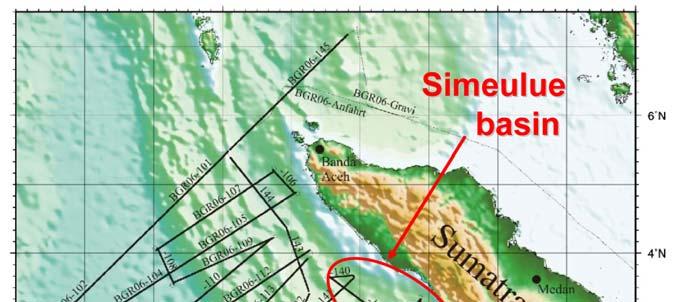 3 1.4. Daerah Penelitian Daerah yang menjadi objek penelitian adalah Cekungan Busurmuka Simeuleu (Gambar 1.