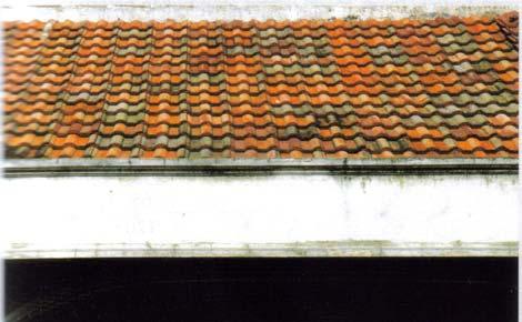 b. Talang Beton Membuat talang horizontal yang kuat dapat dilakukan dengan menggunakan beton cor di keliling atap.