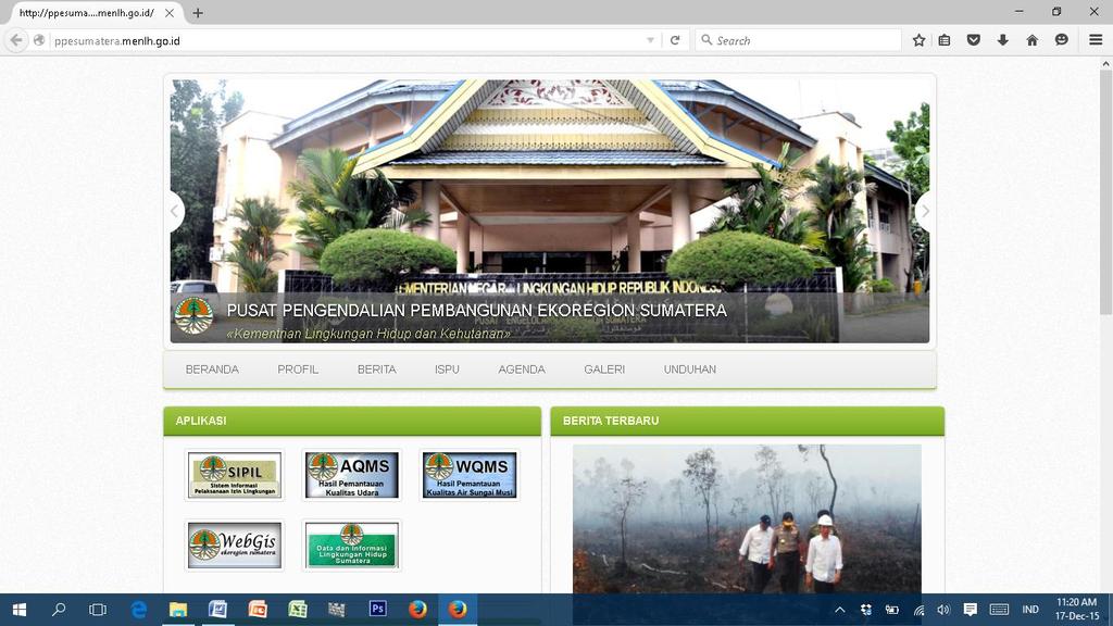 Pembangunan Ekoregion Sumatera dengan alamat url http://ppesumatera.menlh.go.