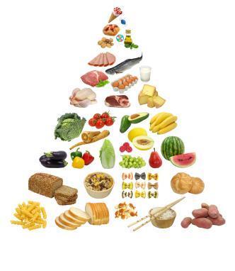 KONSUMSI Pangan Hewani Sumber protein & lemak PIRAMIDA MAKANAN: susunan makanan seharihari yang mengandung zat gizi dalam jenis dan jumlah yang sesuai dengan kebutuhan