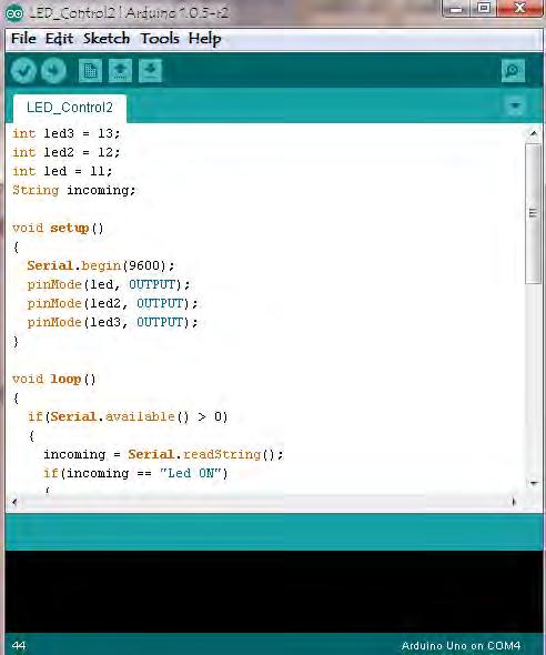 Pemrogramman Arduino dengan bahasa C++ input.