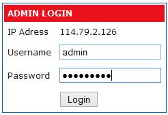 kali yang harus dilakukan ialah memasukkan username dan password.