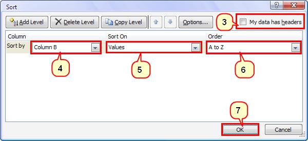 k. Mengurutkan data (Sort) Urutkan data berdasarkan nama A-Z. 1. Blok sel B6-K15. 2. Pilih tab Data > klik ikon Sort di group Data & Filter. 3.