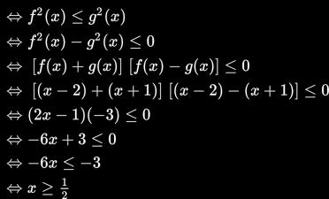 atau x > a, maka diperoleh : Contoh 2 : Carilah himpunan penyelesaian dari pertidaksamaan nilai mutlak x 2 x + Penyelesaian : x 2