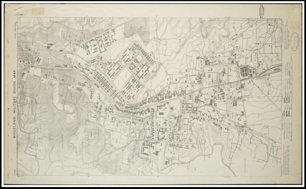Lampiran 1: Peta Kota Magelang Tahun 1920 Sumber: Maps.library.