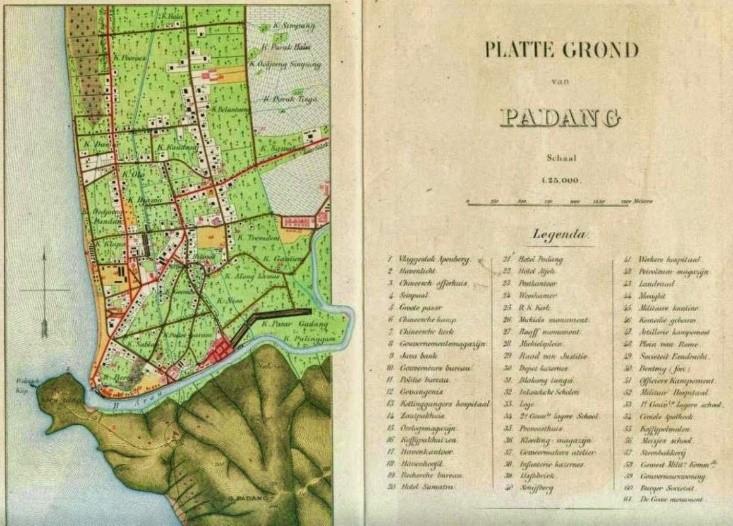 Pada tahun 1935, telah dibuat peta kota berwarna, Batavia dan Semarang.