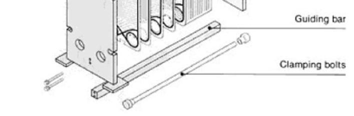 Pipa - pipa tube didesain berada di dalam sebuah ruang berbentuk silinder yang disebut dengan shell, sedemikian rupa sehingga pipa-pipa tube tersebut berada sejajar dengan sumbu shell.