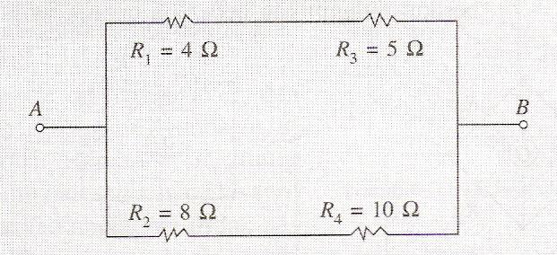 khirnya, hambatan engganti B meruakan hubungan aralel s dan s, sehingga s s 9 8 Ω 9 8 B s s (b) Besar arus listrik ε,5 B r (c)