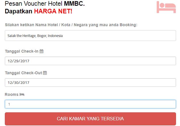 Panduan Reservasi Hotel melalui menu Booking Hotel V2 1. Silahkan Login https://transaksi.klikmbc.co.