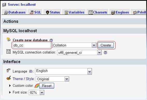 tabel 3) Fungsi menu Insert untuk memasukan data ke tabel 4) Fungsi menu Export untuk mengeluarkan query dari database atau tabel 5) Fungsi menu Import untuk memasukan query