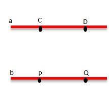Diketahui : TEOREMA 18 Jika dua garis sejajar maka tiap dua titik pada satugaris berjarak sama terhadap garis