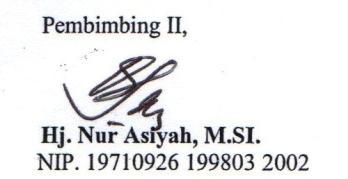 NOTA PEMBIMBING Semarang, 2 Juli 2014 Kepada Yth. Dekan Fakultas Ilmu Tarbiyah dan Keguruan IAIN Walisongo di Semarang Assalamu alaikum wr.