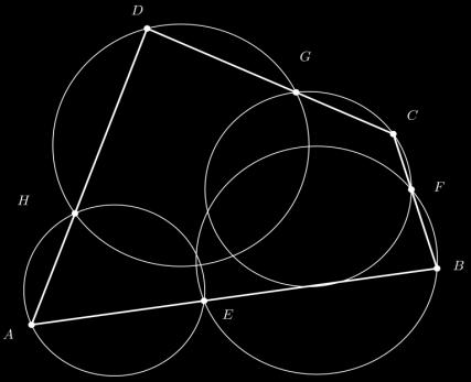 Jurnal Euclid, Vol.5, No.1, pp. 3 Selanjutnya, langkah-langkah untuk pengembangan Teorema Miquel di dalam segiempat tidak konveks, sebagai berikut.