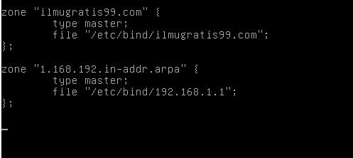 DNS Server Oke baik kita masuk ketahap selanjutnya yaitu pembuatan Dns Server menggunakan Bind9, Berikut tutorial nya: 1. Install Bind9 dan Bind9utils 2. Selanjutnya masuk ke file named.