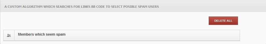 Form Input Data Spam Users Form input data spam users digunakan untuk melakukan penghapusan data spam users yang dapat dilihat pada gambar 15 dibawah ini. Gambar 15.