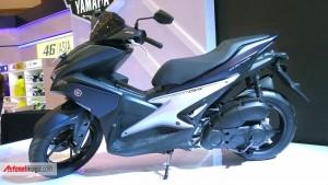 Yamaha Aerox 155 Ajang MotoGP 2016 yang berlangsung di sirkuit Sepang dimanfaatkan Yamaha untuk memperkenalkan motor matic terbarunya, yaitu Yamaha Aerox 155.