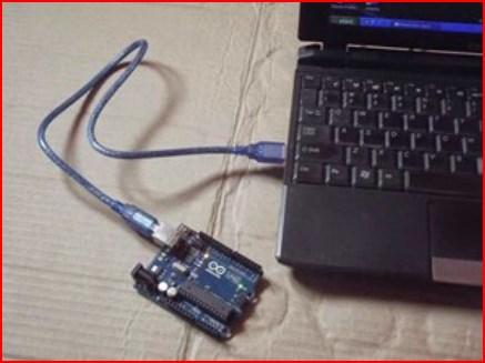 Pengujian Modul Arduino Pengujian ini menggunakan sketch program yang sudah ada didalam Arduino IDE yaitu blink.