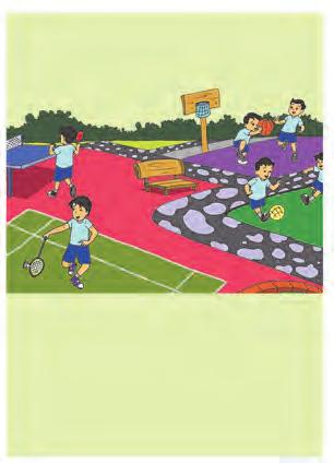Kegiatan Inti A Siswa mengamati berbagai jenis bola yang biasa digunakan saat berolah raga. Ada bola sepak, bola basket, bola tenis, bola pingpong, dan juga kok untuk bulutangkis.