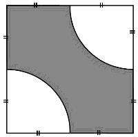 3 5. Di dalam lapangan rumput berbentuk persegi dengan sisi 6 m, terdapat taman bunga berbentuk lingkaran dengan diameter 4 m. Jika π = 3,4, maka luas daerah yang ditumbuhi rumput adalah A.