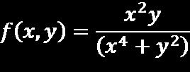 LIMIT Tugas: Andaikan 3. Limit dan Kekontinuan a. Perlihatkan bahwa f(x,y) 0 untuk (x,y) (0,0) sepanjang garis lurus sebarang y = mx. b. Perlihatkan bahwa untuk (x,y) (0,0) sepanjang parabola y = x 2 c.