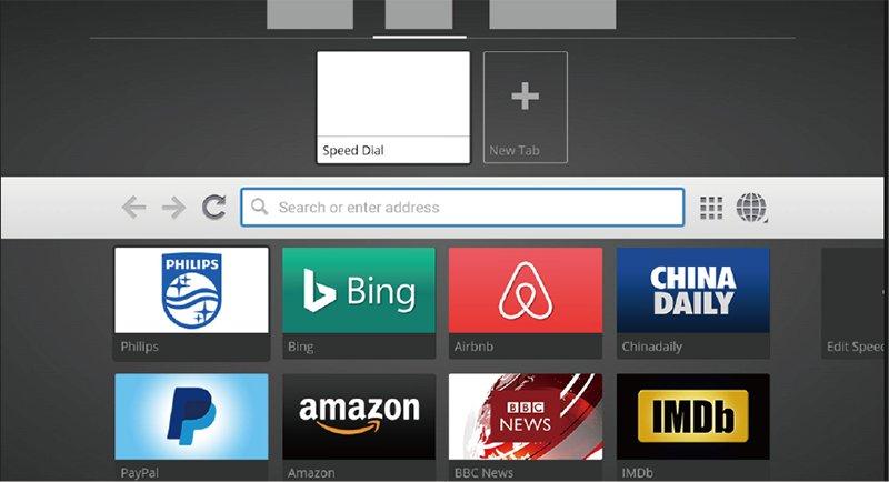 1 Yang baru 1.1 Mesin browser baru Mulai sekarang aplikasi Smart TV Anda akan menggunakan mesin baru dengan tampilan baru dan performa yang lebih baik!