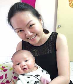 Yeoh Qian Lin, 31 Doktor mengatakan bayi saya kurang berat badan Saya mengalami mabuk hamil yang teruk semasa trimester pertama saya sehingga apa sahaja yang saya makan mesti muntah.